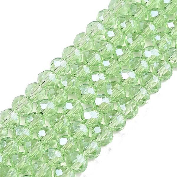 Electroplate Glass Beads Strands