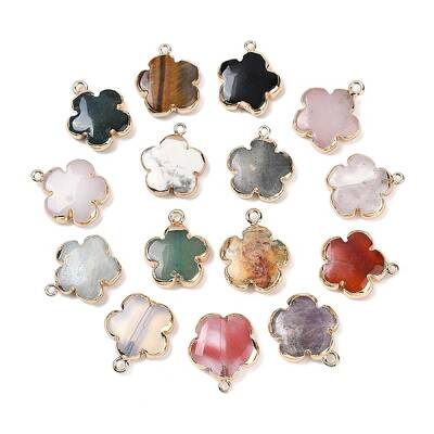 Natural & Synthetic Mixed Gemstone Pendants