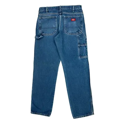 Dickies Carpenter Jeans - 32W 33L Blue Cotton