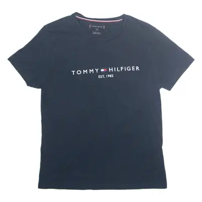 TOMMY HILFIGER Mens T-Shirt Blue M