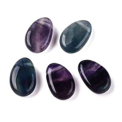 Grade A Natural Colorful Fluorite Beads