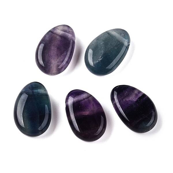 Grade A Natural Colorful Fluorite Beads