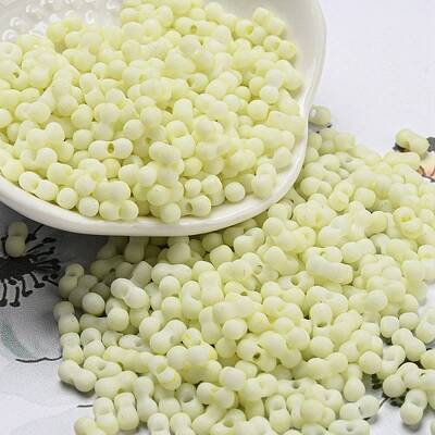 Macaron Color Opaque Frosted Glass Seed Beads
