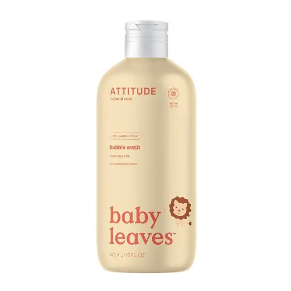 Attitude Baby shower gel with pear juice aroma Baby Leaves 473 ml