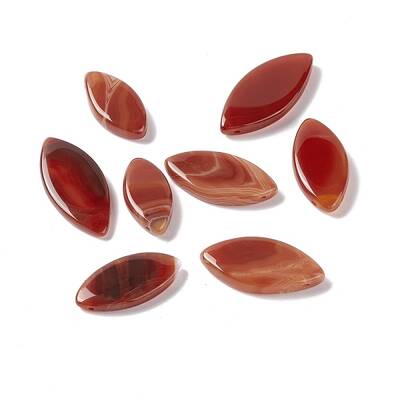 Natural Red Agate Pendants
