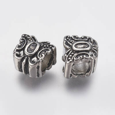 Ion Plating(IP) 304 Stainless Steel European Beads