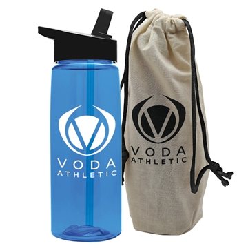 50 Customized The Flair - 26 oz Transparent Tritan Bottle in a ...