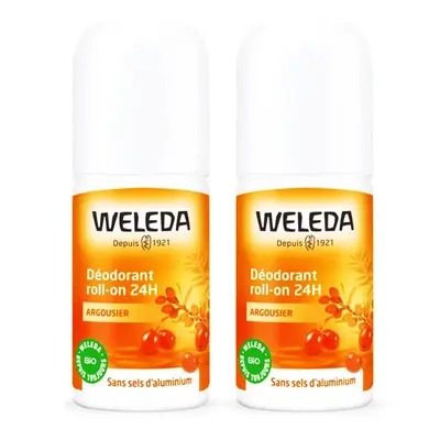 Weleda Sea Buckthorn Deodorant Roll-on 24h 2x50ml