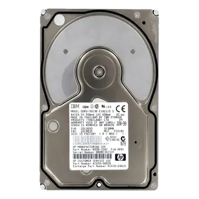 A1658-60028 HP 9.1GB Wide Ultra2 SCSI 7200 3.5-inch Hard Drive
