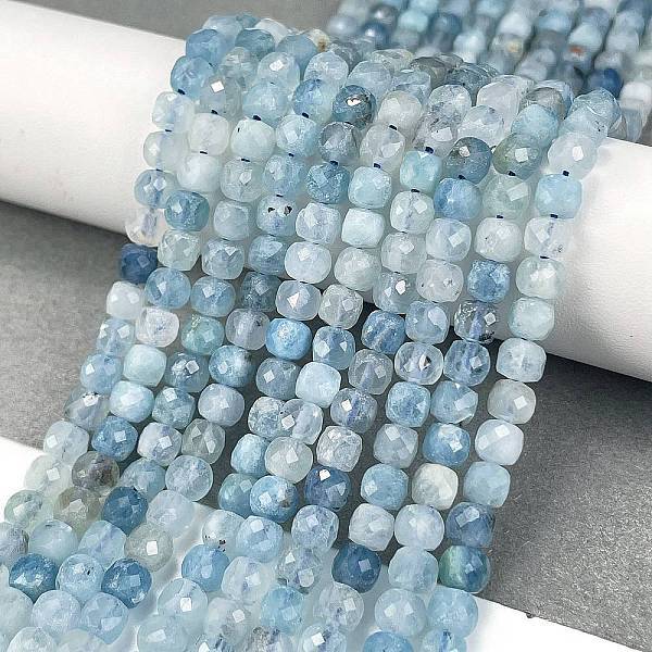 Natural Aquamarine Beads Strands