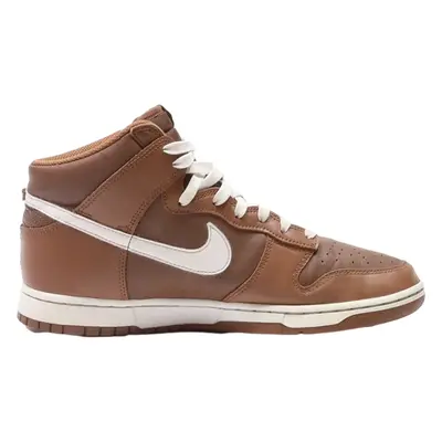 NIKE Dunk 2022 High Top Trainers Brown Synthetic Mens UK 9