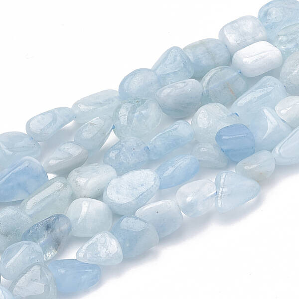 Natural Aquamarine Beads Strands