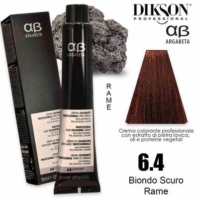 Dikson Argabeta Color 100 Ml 6.4 Dark Blonde Copper