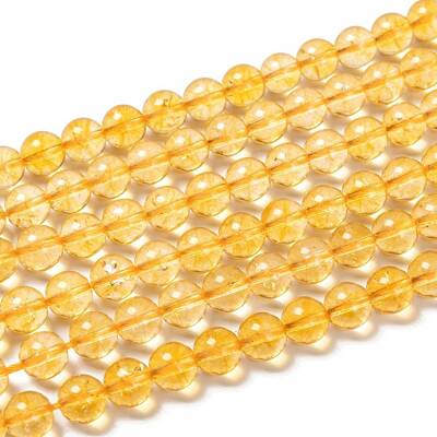 Natural Citrine Beads Strands