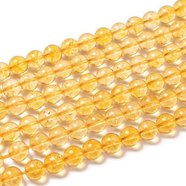 Natural Citrine Beads Strands
