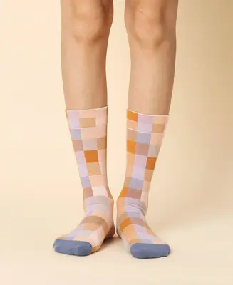 Women's Multi Colors Carreaux Socks