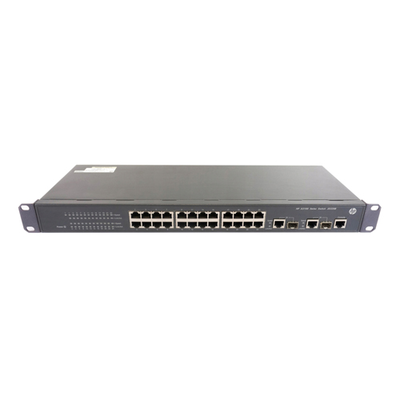 HP JD320A#ABB | FlexNetwork A3100-24 v2 EI 24 x RJ-45 Ports 10/100Base-TX + 2 x Dual Personality Ports SFP/RJ-45 Layer 2 Mana...