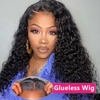 Bling Hair Deep Wave 9x6 Glueless Wigs Human Hair 5x5 Lace Clousure Wig For Black Women Ready to Wear Deep Culy Wig Brazilian...