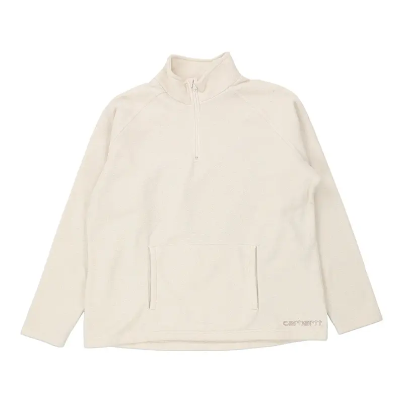 Age 15-16 Carhartt Fleece - XL White Polyester
