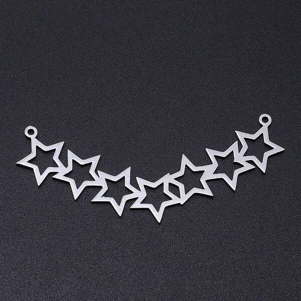 Non-Tarnish 201 Stainless Steel Laser Cut Pendants