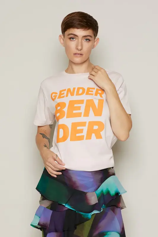 Gender Bender T-Shirt (Pink) | size: XS