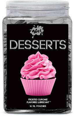 Wet Desserts Frosted Cupcakes .33 Fl Oz Pouch Counter Bowl 144pc