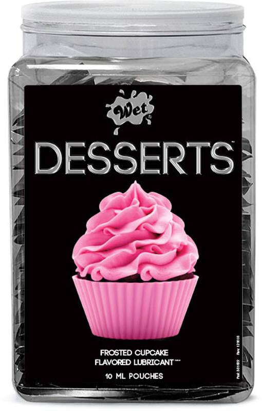 Wet Desserts Frosted Cupcakes .33 Fl Oz Pouch Counter Bowl 144pc