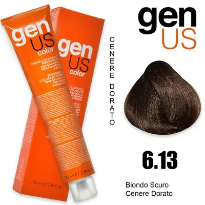 Crema Colorante Permanente Genus 100 Ml 6.13