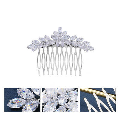 Cubic Zirconia Hair Combs