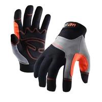 Work Gloves (1 Pair), Utility Mechanic Working Gloves High Dexterity Touch Screen For Multipurpose, Excellent Grip, Construct...