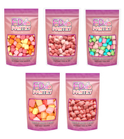 Freeze Dried Candy Burst Fruit Burst Fruity Bite Sweet Gift Sour, Original all Reds and all Pink Flavor Crunch