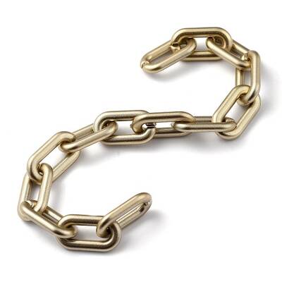 Handmade Spray Painted CCB Plastic Cable Chains
