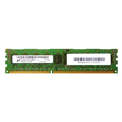 Micron MT18KSF51272PZ-1G6M1HF | 4GB DDR3-1600MHz PC3-12800 ECC Registered RDIMM CL11 1Rx4 1.35V 240-Pin Memory Module
