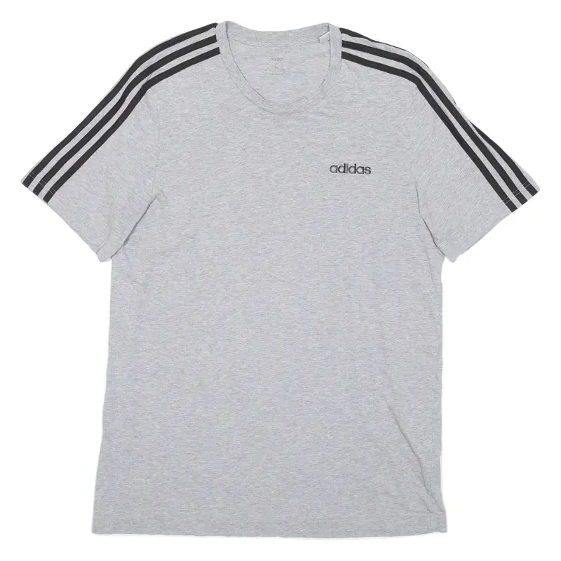 ADIDAS Mens T-Shirt Grey L