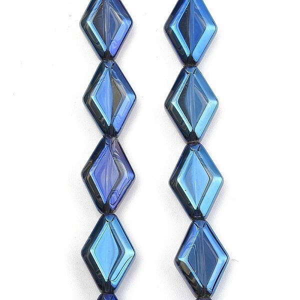 Electroplate Glass Beads Strands