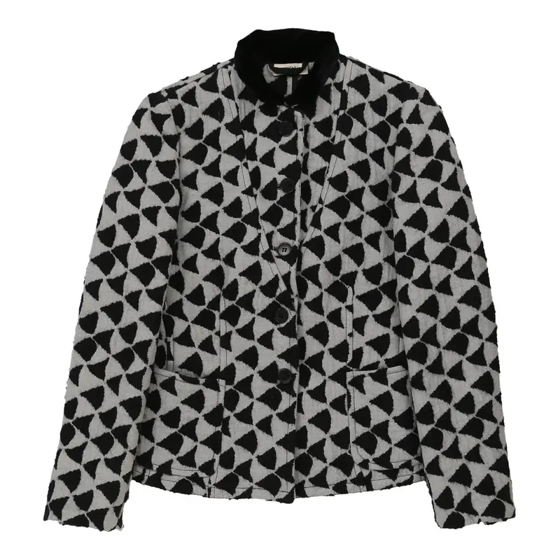 Emporio Armani Jacket - Medium Grey Wool Blend | Size: medium