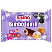 Bimbo Lunch Snack Cake - 2 Paquetes de Nito & 2 de Mantecadas Dobles - 354g - Snack with Pastry Dough and Donuts - Nata, Dess...