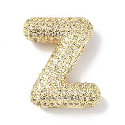 Rack Plating Brass Micro Pave Cubic Zirconia Pendants
