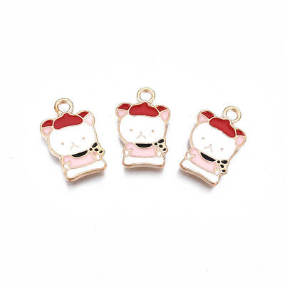 Alloy Enamel Pendants