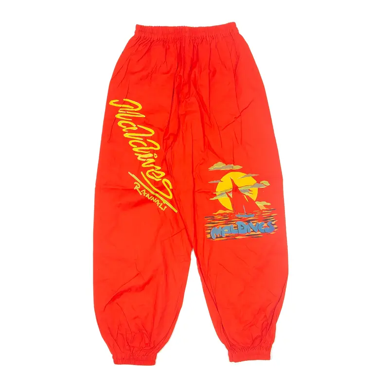 Maldives Red Trousers W22 L25