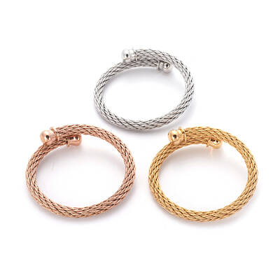 304 Stainless Steel Torque Bangle Sets