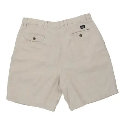 Dockers Chino Shorts - 35W 8L Beige Linen Blend
