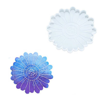 DIY Flower Coaster Silicone Molds