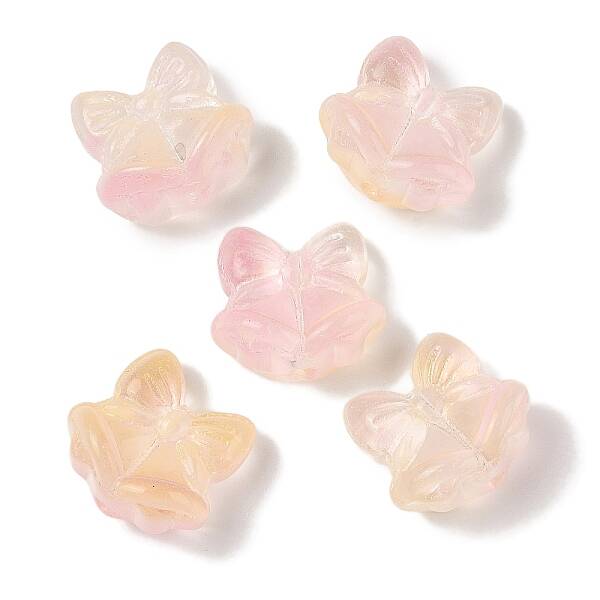 Transparent Spray Paint Glass Beads