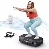 【FLYBIRD & FEIERDUN】Vibration Plate Exercise Machine, 330/340 lbs Capacity Lymphatic Drainage Machine with LED Touch Scre...