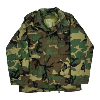 U.S. Army Unbranded Jacket - Small Camo Polyester