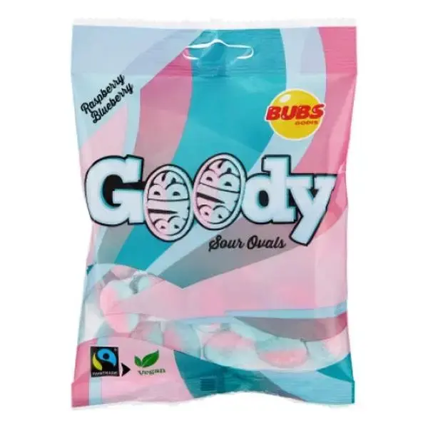 Raspberry Blueberry BUBS Candy Bag