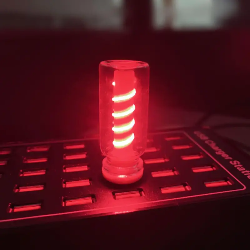 2025 Upgrade Car USB Night Light Touch Dimmable LED Filament Lamp Portable Lighting Plug and Play Decorative Atmosphere Light...