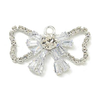 Brass Rhinestone Pendants