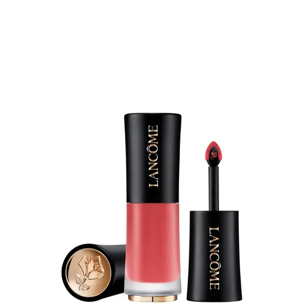 Lancôme Long-lasting matte lipstick L`Absolu Rouge Drama Ink (Semi-matte lip ink) 6 ml - Shade: 555 Soif de Vivre